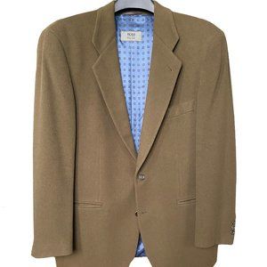 HUGO BOSS Men's 42 "Easy Line" Wool/Cashmere Sport Coat 2 Button Jacket